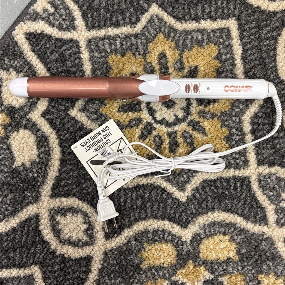 Conair Double Ceramic Rose Gold Curling Iron - 1"